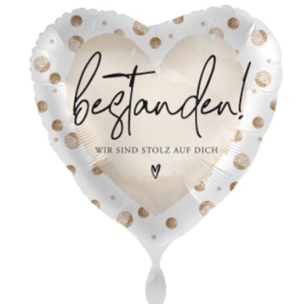 Folienballon - Bestanden !