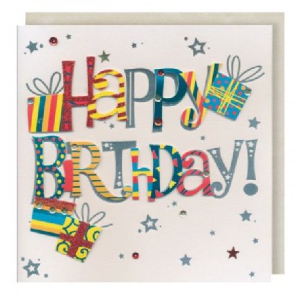 Geburtstag Karte, 21 x 21 cm