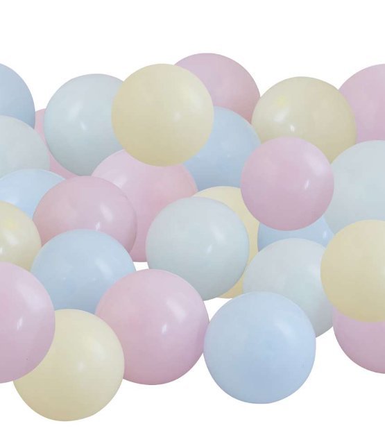 Pastell Ballons fr Dekogirlanden