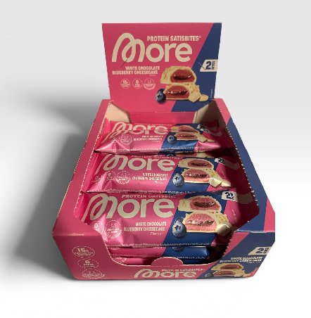 More Protein Bar Blueberry Cheesecake