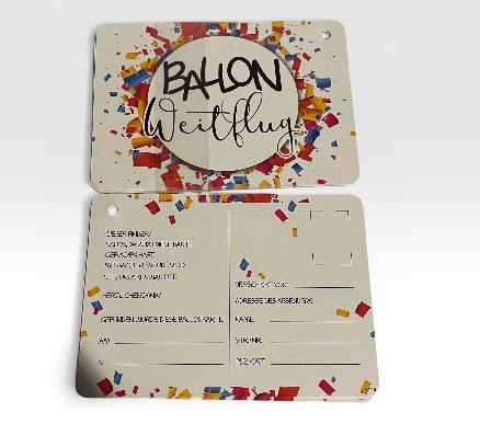 Ballonflugkarten 50 St�ck
