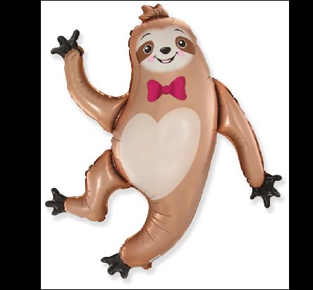 Folienballon Faultier, Sloth