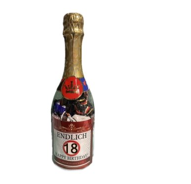 Sektflasche zum 18.Geburtstag