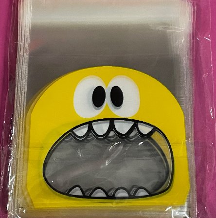 Monster Cellophantten, selbstklebend
