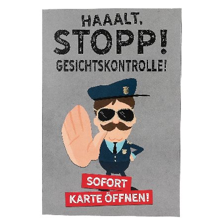 Musikkarte Jump Outs zum Geburtstag