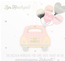 Depesche Karte Hochzeit