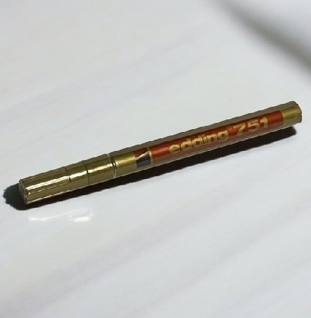 edding 751 Permanent Lackmarker Gold Fein