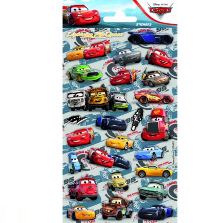 Stickerbogen Cars