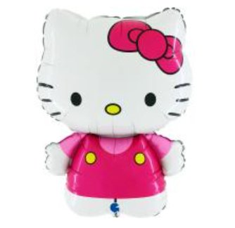 Folienballon Hello Kitty, pink