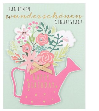 Glckwunschkarte Geburtstag