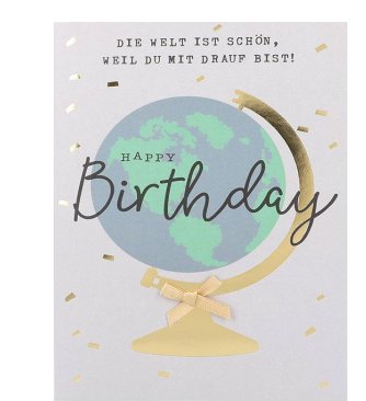 Glckwunschkarte Geburtstag