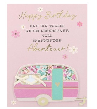 Glckwunschkarte Geburtstag