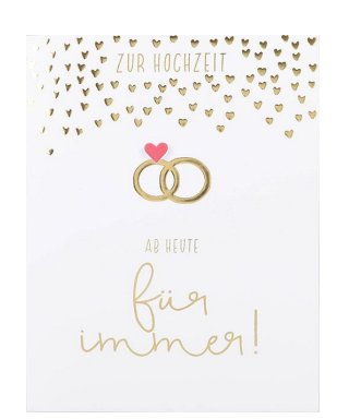 Glckwunschkarte Hochzeit