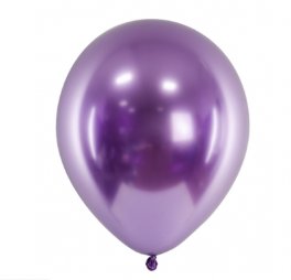50 Luftballons XL -  27cm - Glossy - Lila