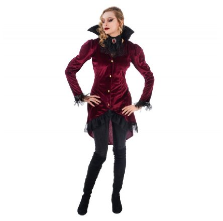 Vampir Outffit - Jacke mit Kragen
