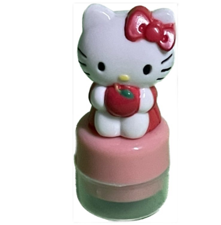 Hello Kitty Stempel Face, rot