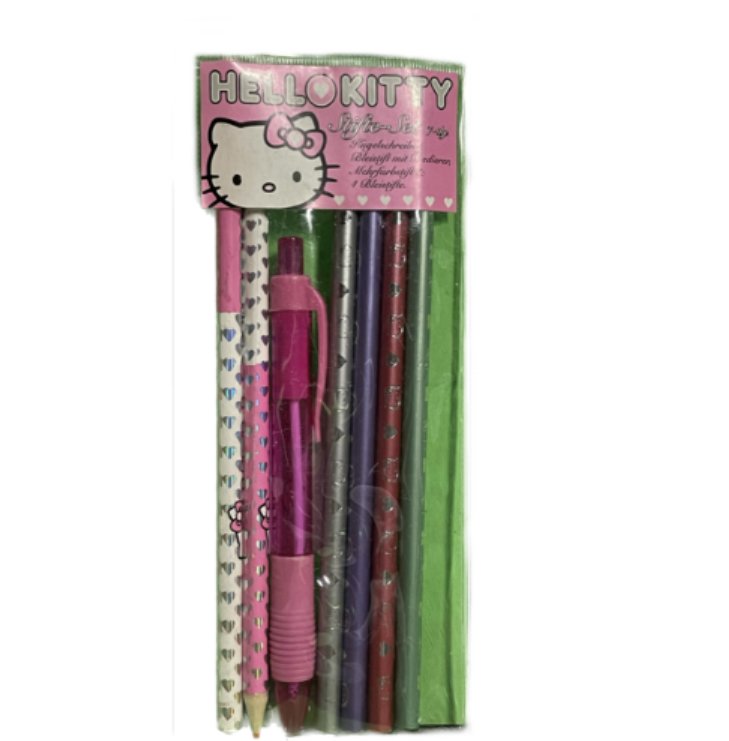 Hello Kitty Stifte Set, 7-tlg.