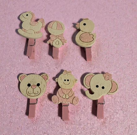 Baby Klammer - M�dchen - 1 St�ck