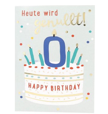 Musikkarte Jump Outs zum Geburtstag