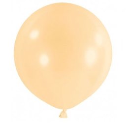 Riesenballon 60cm - Pastell - Pfirsich
