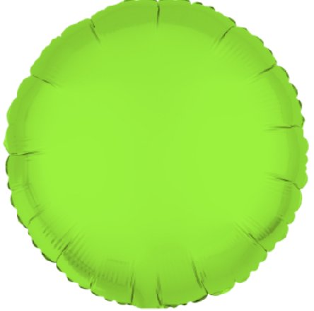 NEON GRN Ballon rund Form, 43 cm