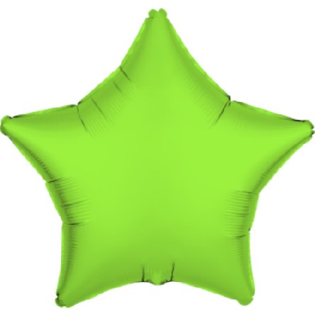 NEON GRN Ballon Stern, 43 cm