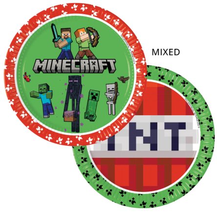 Teller Minecraft, 8 Stck