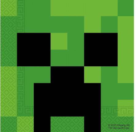 Minecraft Servietten, 20 Stck