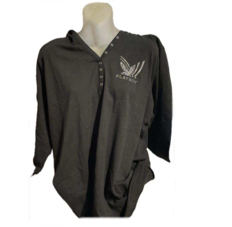 Playboy Hoodie,schwarz, Gr.44/46