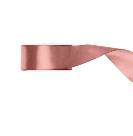Ballonband - Satin - Altrosa, 38 mm