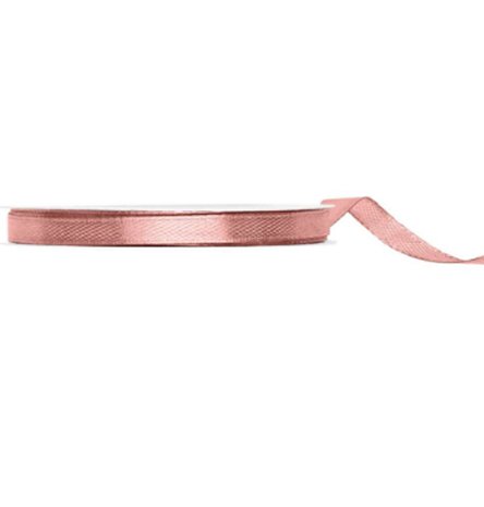 Ballonband - Satin - Altrosa, 6 mm