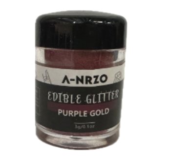 Essbarer Glitzer, rot metallic, 3g