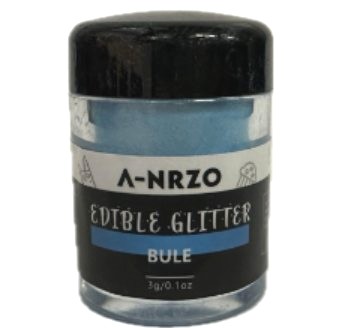 Essbarer Glitzer, blau, 3g
