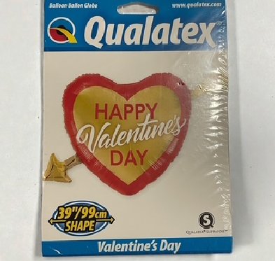 Folienballon Herz zum Valentinstag