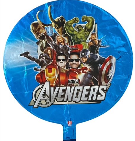 Folienballon Superheld