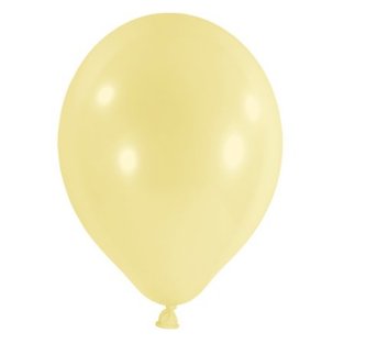 10 Luftballons  30cm - Pastell - Gelb