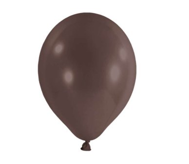 100 Miniballons -  12cm - Braun