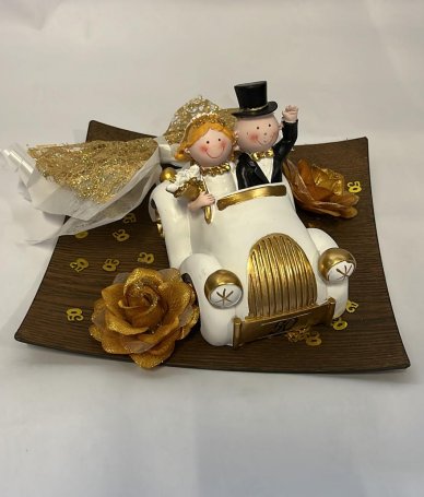 Goldene Hochzeit Deko Sparset 3