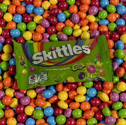 Skittles Fruits, Fr�chte Sauer, 38g