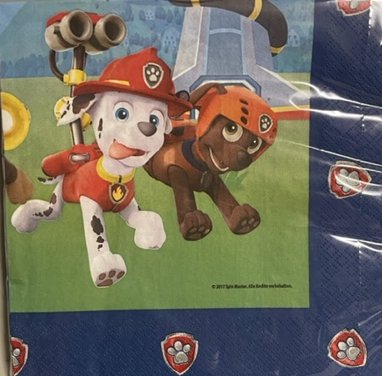 Paw Patrol Servietten, 8 Stck