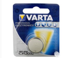 Varta CR2032, 3V Knopfzellen Batterie