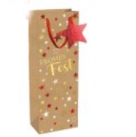Flaschentasche Weihnachten Frohes Fest