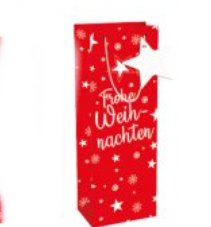 Flaschentasche Frohe Weihnachten