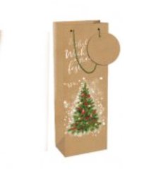 Flaschentasche Weihnachtsbaum