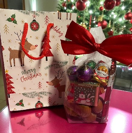 1x gefllte Weihnachtstte, 125g