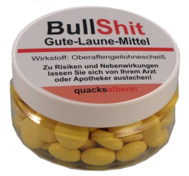 Witzige Pillen BullShit