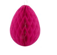 Eier Wabenball, pink, 2 Stck