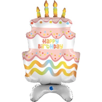 Happy Birthday Kuchen fr Luftfllung
