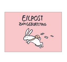 Sketchy Postkarte, Softtouchlack