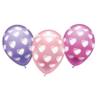 Valentinstag Herzliche Ballongre, 15 Stck